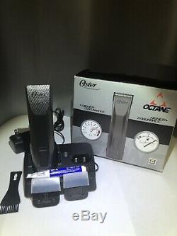 oster octane lithium ion powered heavy duty cordless hair clipper