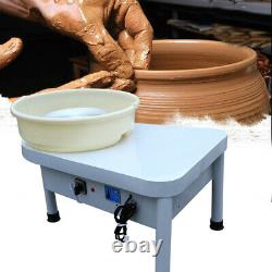 110V Potters Wheel For Professional Ceramic Work Heavy Duty Machine Wheel 250W