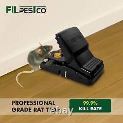 120 Pcs Professional Grade Heavy Duty Rat & Mouse Snap Trap Large