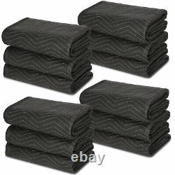 12 Heavy Duty Moving & Packing Blankets Professional 80 x 72 Professional