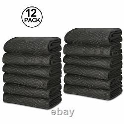12 Heavy Duty Moving & Packing Blankets Professional Professional 80 x 72