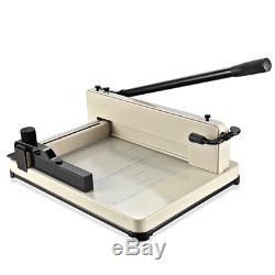12 Professional Heavy Duty Industrial Guillotine Paper Cutter Trimmer Machine
