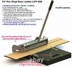 13 Pro Vinyl Floor Cutter for VCT, LVT, PVC, LVP, WPC and Rigid Core Vinyl Plank