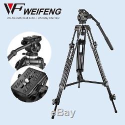 180cm Professional Heavy Duty DV Video Camera Tripod with Fluid Video Pan Head