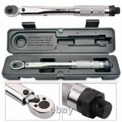 1/2 Torque Wrench Snap Socket Professional Drive Click Type Ratcheting