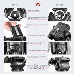 1.8M Professional Heavy Duty Video Camcorder Tripod Weifeng718 DSLR Cam Studio