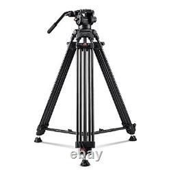 2023 Upgrade? RAUBAY 70.8 Professional Heavy Duty Video Camera Tripod DV-1