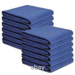 24 Pack Moving Blankets 80 x 72(35 lb/dz) Heavy Duty Quilted Pro Shipping Pads