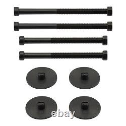 2 Front + 2 Rear Add-A-Leaf For 81-96 Ford F150 Lift Kit + 3/4 Stud Ext. 2WD