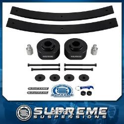 2 Front Spacers + Rear Add-A-Leaf For 1981-1996 Ford F150 Lift Leveling Kit 2WD