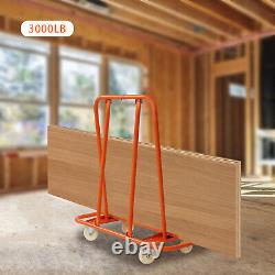 3000LBS Professional Heavy-duty Drywall Sheet Cart For Sheetrock Sheet Panel