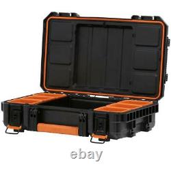 3 Piece Heavy Duty Professional Portable Lockable Tool Storage System Water Seal