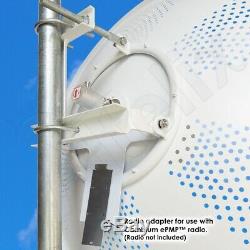 5 GHz (4.9 GHz to 6.5 GHz) 34dBi MIMO Heavy Duty 2x2 PtP Dish Antenna