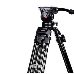 72''Professional Heavy Duty DV Video Camera Tripod withFluid Pan Head Kit For DSLR