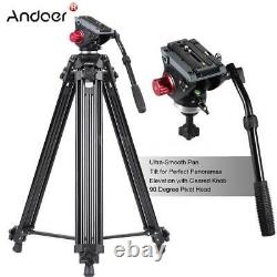 72inch Pro Professional Heavy Duty Aluminum DSLR Tripod with Quick Release Plate