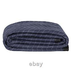 72x80 Heavy Duty Professional Quality 24 Performance Moving Blankets Black