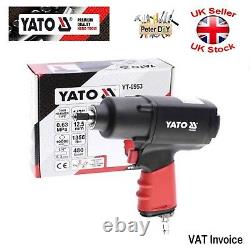 AIR IMPACT WRENCH 1356 Nm 1/2 YATO Professional Heavy Duty YT-0953
