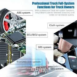 All System DPF Oil Reset Engine Transmission Diagnostic Tool Heavy Duty Truck