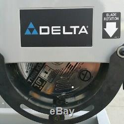 BARELY USED Delta 10 Professional Radial Arm Saw withStand DUAL VOLTAGE USA