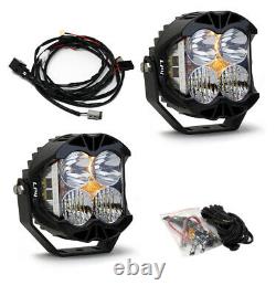 Baja Designs LP4 Pro LED Off-Road Lights Driving/Combo White Clear Kit Pair