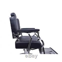 Barber Chair Professional Hydralic With Best Heavy-Duty Pump, Full Reclining