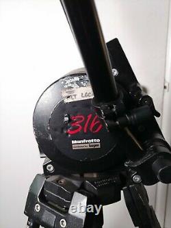 Bogen Manfrotto Heavy duty Video tripod model 3193 with 316 head 3274 PROFESSIONAL