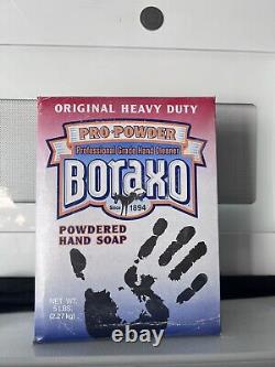Boraxo Powdered Hand Soap Box 5lb 80oz Original Heavy Duty Professional