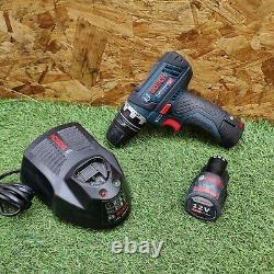 Bosch GSR 12V-15FC Professional Drill/Driver. 2xBattery & Charger FREE P&P'3360