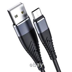 Braided USB C Type C Fast Charging Data Cable Cord for iPhone 15 Pro Max 15 lot