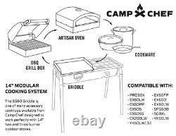 Camp Chef 14 x 32 Large Professional Heavy-Duty Steel Flat Top Griddle SG60