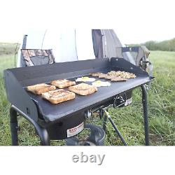 Camp Chef Professional Heavy Duty Steel Deluxe Griddle with Built in Grease Drai