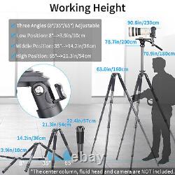 Carbon Fiber Tripod-LT364C Professional Heavy Duty Tripods Stable Compact Stand