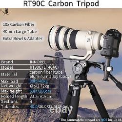 Carbon Fiber Tripod Rt90C Bowl Tripods Professional Heavy Duty Camera Stand Fo