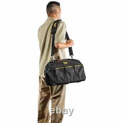 Cat 16 in. Pro Widemouth Tool Bag 18 Pocket Heavy Duty 1680D Polyester 240044