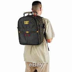 Cat 17 in. Pro Tool Backpack 47 Pockets Heavy Duty 1680D Polyester 240052