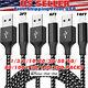 Charging Cable Heavy Duty For Iphone 14 13 7 6 Plus Charger Charging Cord Lot Us