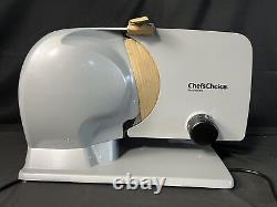 Chefs Choice 665 Heavy-Duty Professional Electric Food Slicer Used