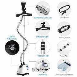 Cirago Garment Steamer for Clothes, Professional Heavy Duty Clothes Steamer Fabr
