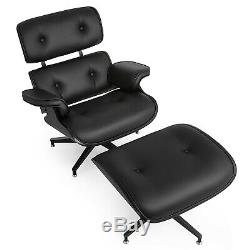 Classic Classic Style Lounge Chair & Ottoman Recliner PU Leather Heavy Duty PRO