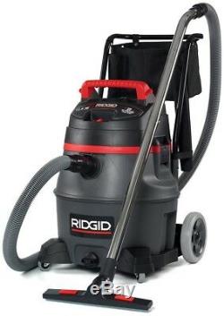 Commercial Wet Dry Vacuum Cleaner RIDGID 16gal Professional Heavy Duty Cleaning