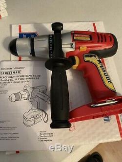Craftsman C3 19.2 Volt Professional Heavy Duty Drill Driver withAuxiliary Handle