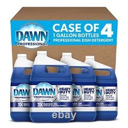 Dawn Professional Heavy Duty Manual Pot and Pan Dish Soap Detergent, 1 Gallon