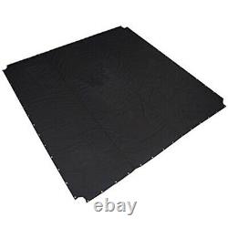 Defy Professional Boxing Ring Mat Heavy Duty Canvas Cover Mma Judo 10 Ft Black