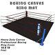 Defy Professional Boxing Ring Mat Heavy Duty Canvas Cover Mma Judo 18 Ft Black