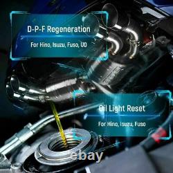 Diesel Heavy Duty Truck HD All System Diagnostic Scanner ABS DPF Regen Oil Reset
