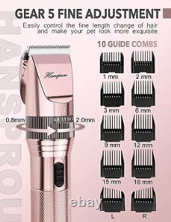 Dog Grooming Clippers, Upgraded 36V Heavy Duty Dog Clippers, Professional Dog Shav