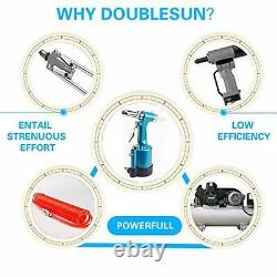 DoubleSun Heavy Duty Air Hydraulic Riveter-Professional Pop Pneumatic Rivetin