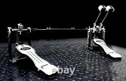 Double Kick Bass Drum Pedal Chaos Drums P-3000 Heavy Duty Professional