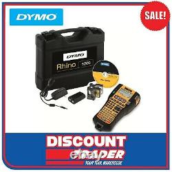 Dymo Rhino 5200 Professional / Industrial Label Printer Kit Hard Case S0841440