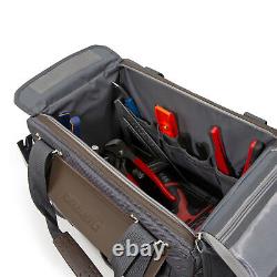 Estwing Heavy Duty 14 Compartment, 16 in Professional Carpenter's Tool Bag 94761